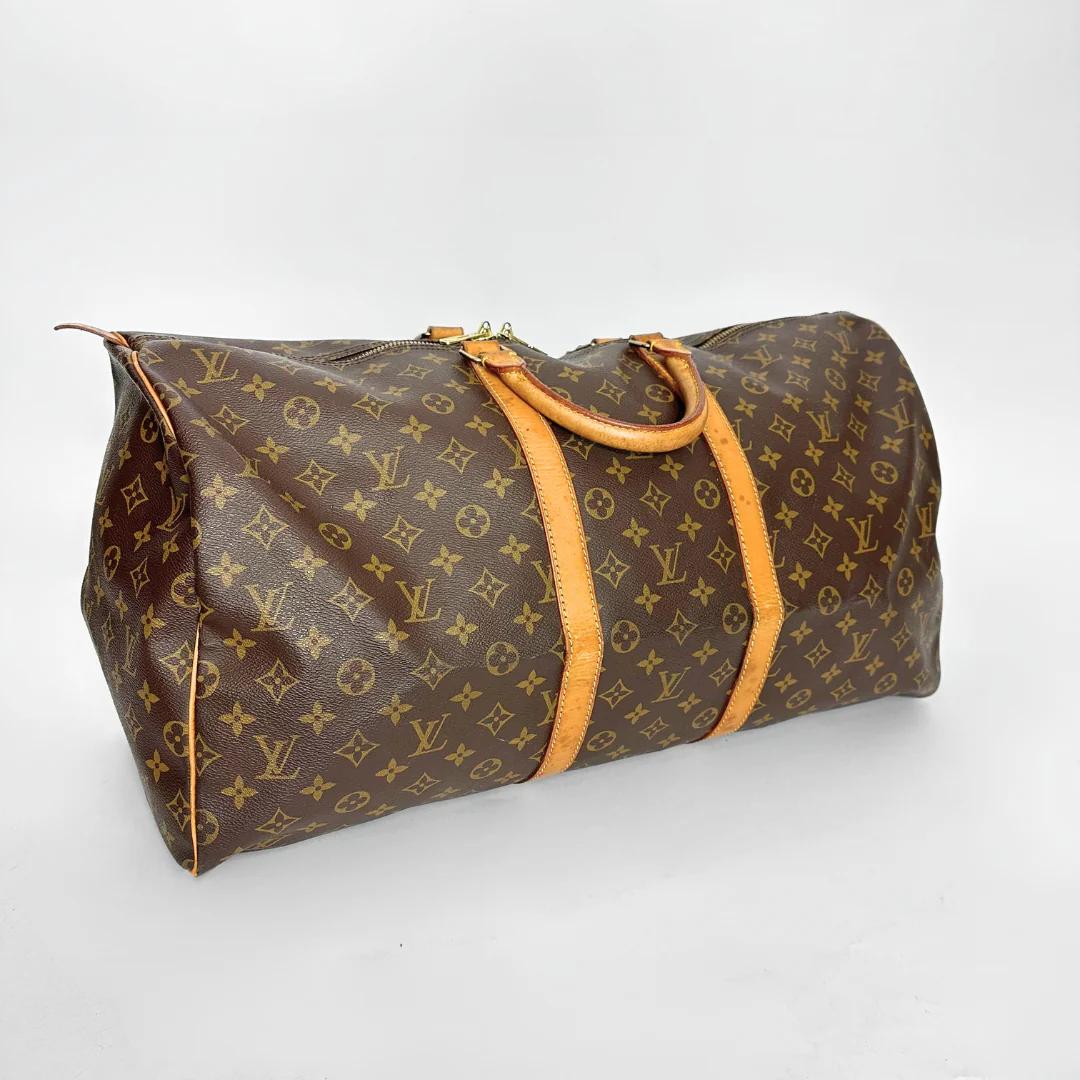 Louis Vuitton Keepall 55 lateral view