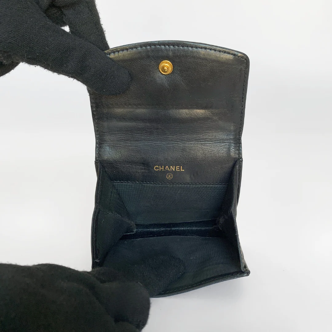 Chanel Chanel Coin Case Caviar Leather - Wallets - Etoile Luxury Vintage