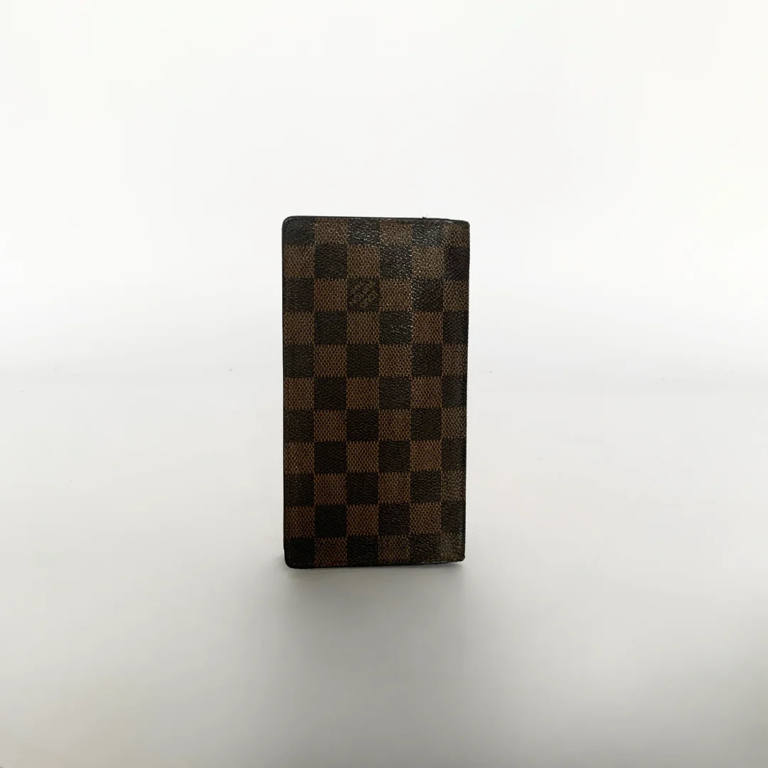 Louis Vuitton Louis Vuitton Portefeuille Damier Ebene Canvas - Wallets - Etoile Luxury Vintage