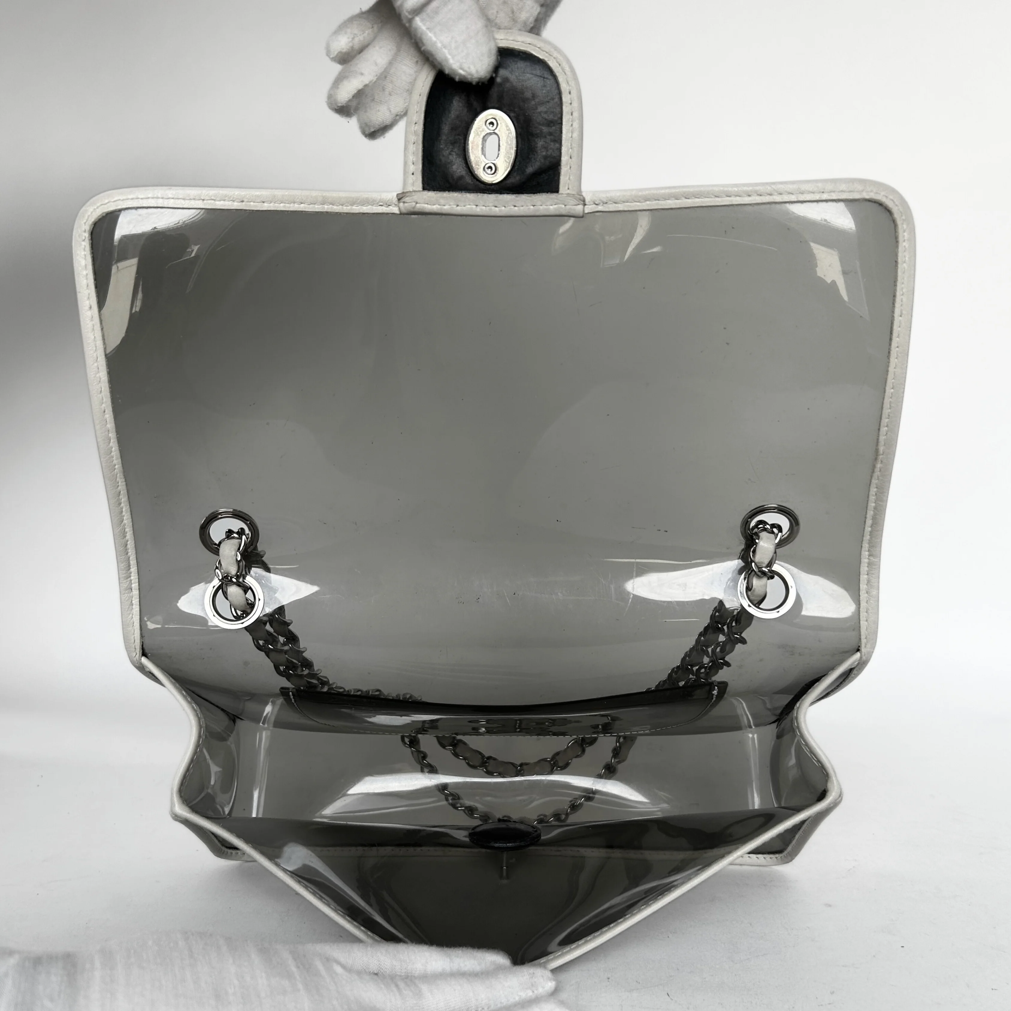 Chanel IG SALE: Chanel Heart CC Flap Bag Vinyl & Lambskin Leather (Limited Edition) - Shoulder bags - Etoile Luxury Vintage