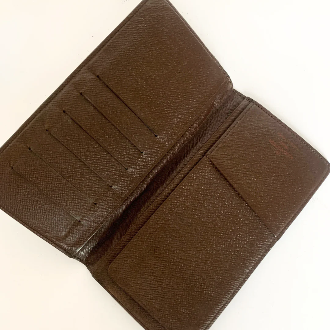 Louis Vuitton Louis Vuitton Portefeuille Damier Ebene Canvas - Wallets - Etoile Luxury Vintage