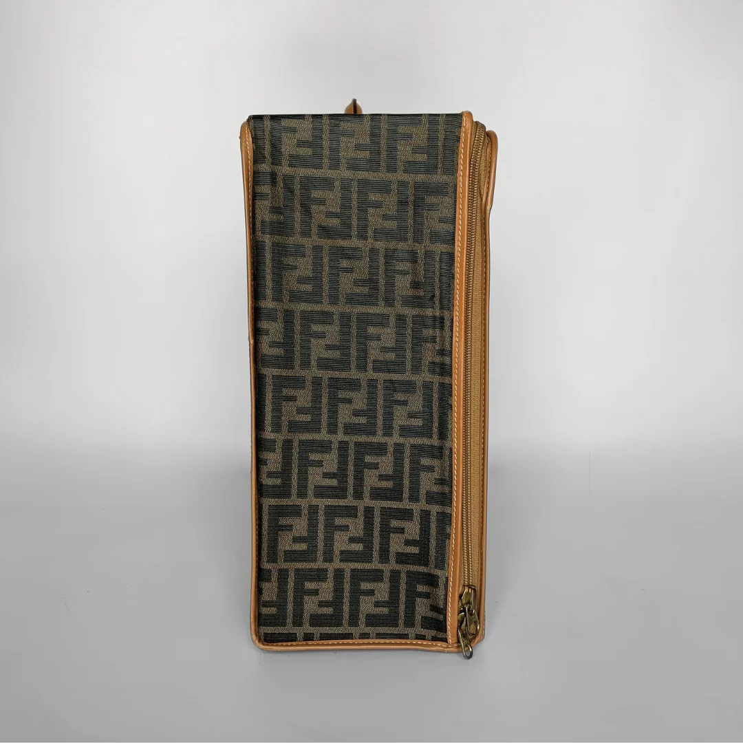 Fendi Fendi Zucca Trunk Canvas - Travel bags - Etoile Luxury Vintage