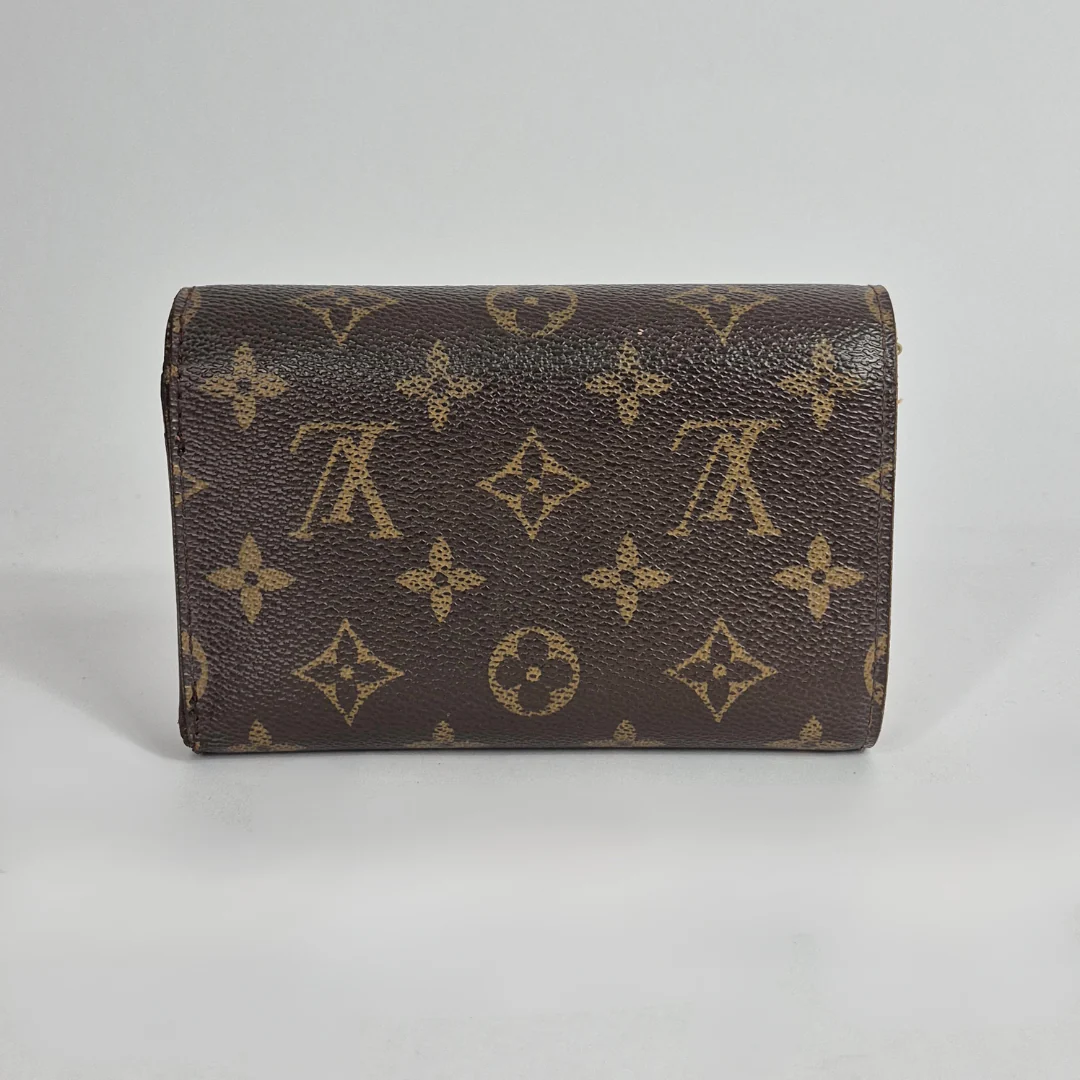 Louis Vuitton Wallet International Medium back view