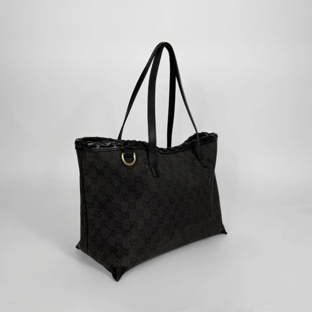 Black shopper bag