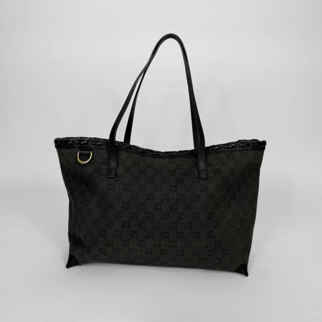 Black shopper bag