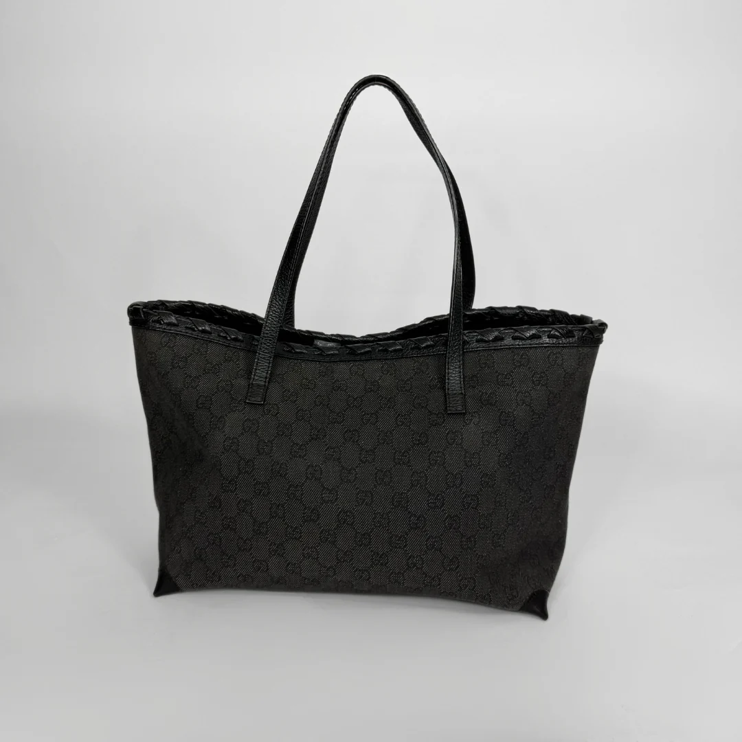 Black shopper bag