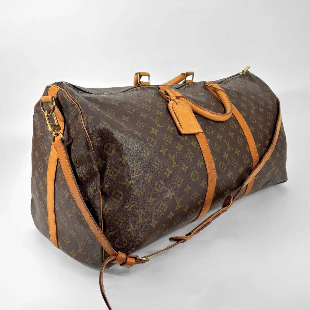 Louis Vuitton Keepall 60 strap lateral view