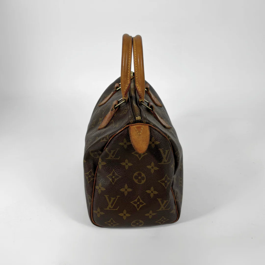 Louis Vuitton Speedy 25 side view