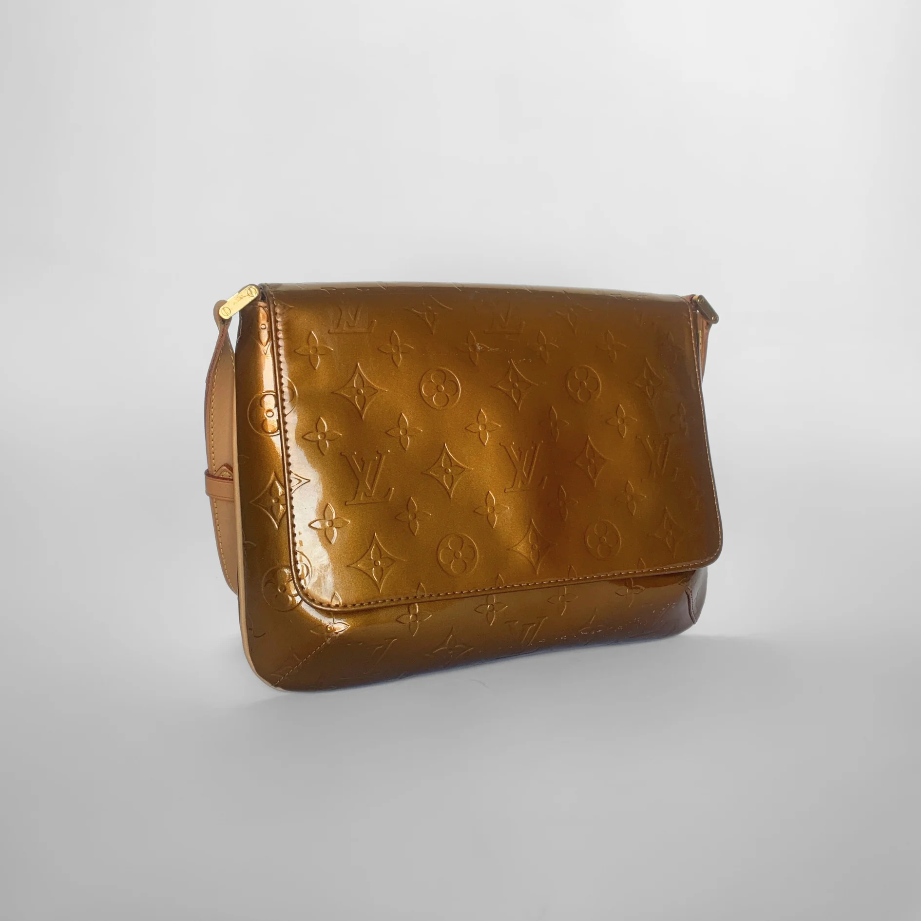 Louis Vuitton Louis Vuitton Musette Tango Vernis Leather - Shoulder bags - Etoile Luxury Vintage
