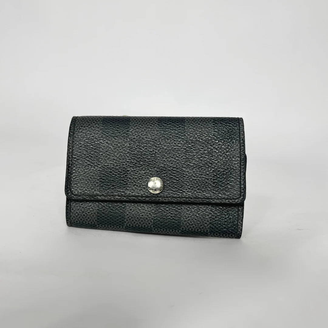 Louis Vuitton 6 Key Holder Damier Graphite Canvas