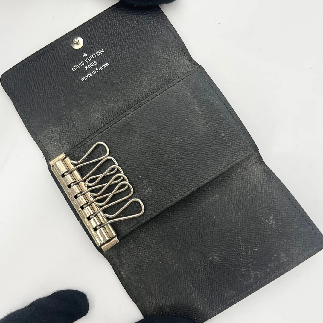 Louis Vuitton 6 Key Holder Damier Graphite Canvas