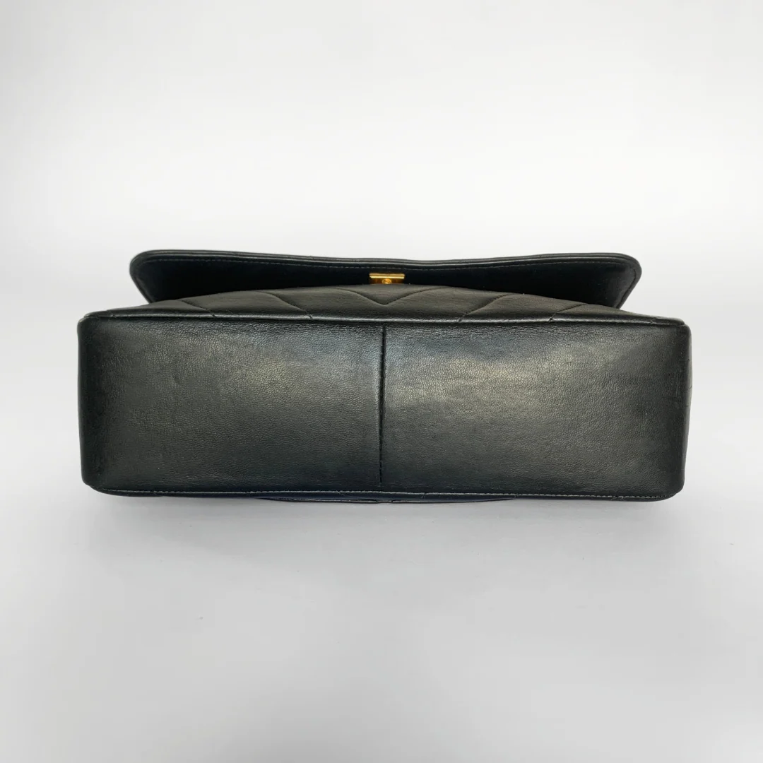 Chanel LS: Chanel Coco Top Handle Bag Chevron Lambskin Leather - Crossbody bags - Etoile Luxury Vintage