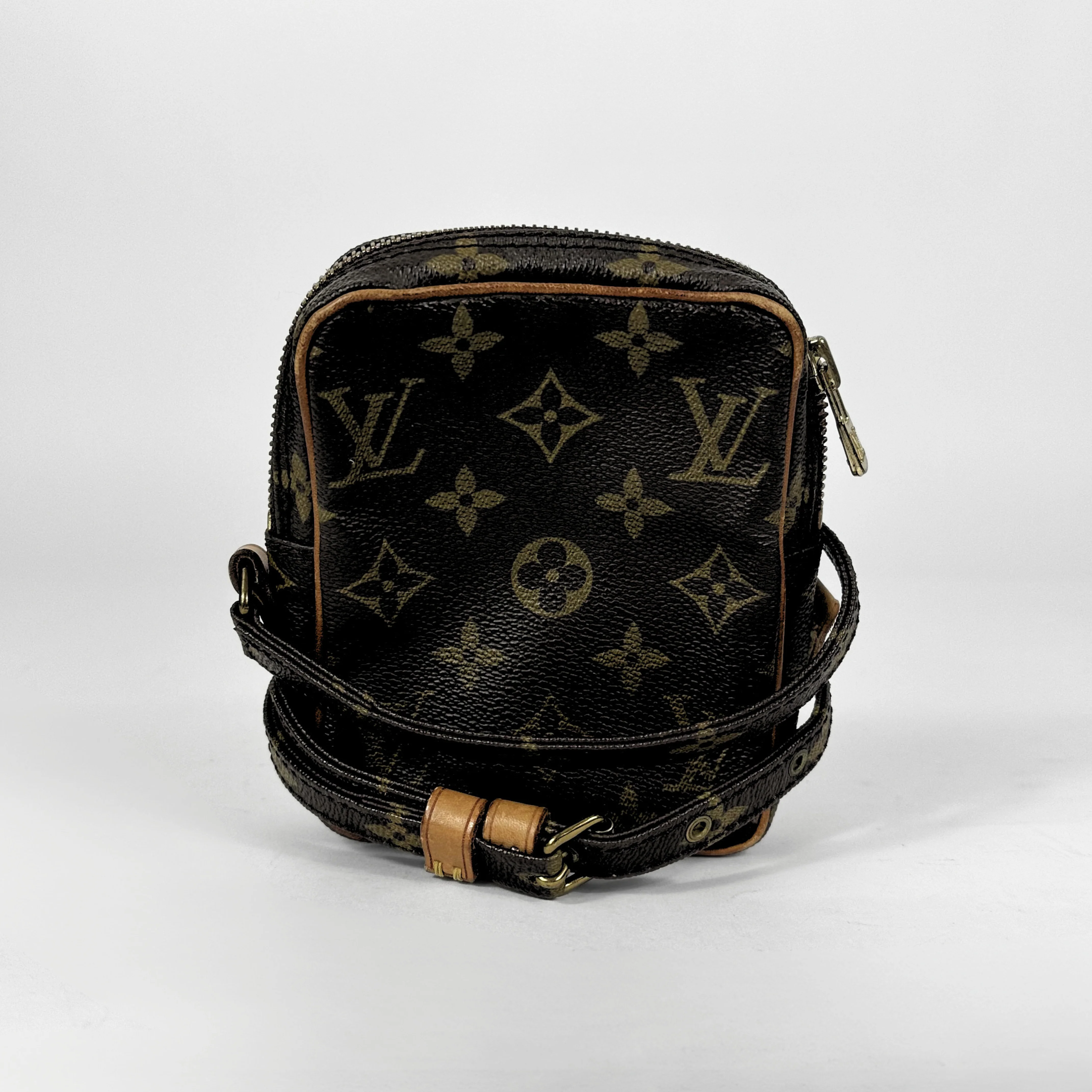 Louis Vuitton monogram bag on a white background