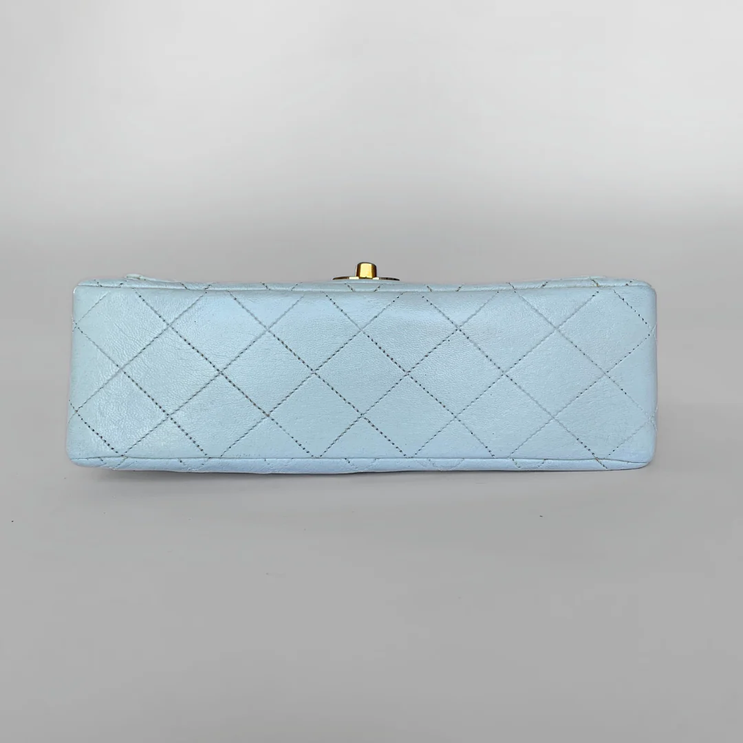 Chanel Chanel Classic Flap Bag Small Lambskin Leather - Shoulder bags - Etoile Luxury Vintage