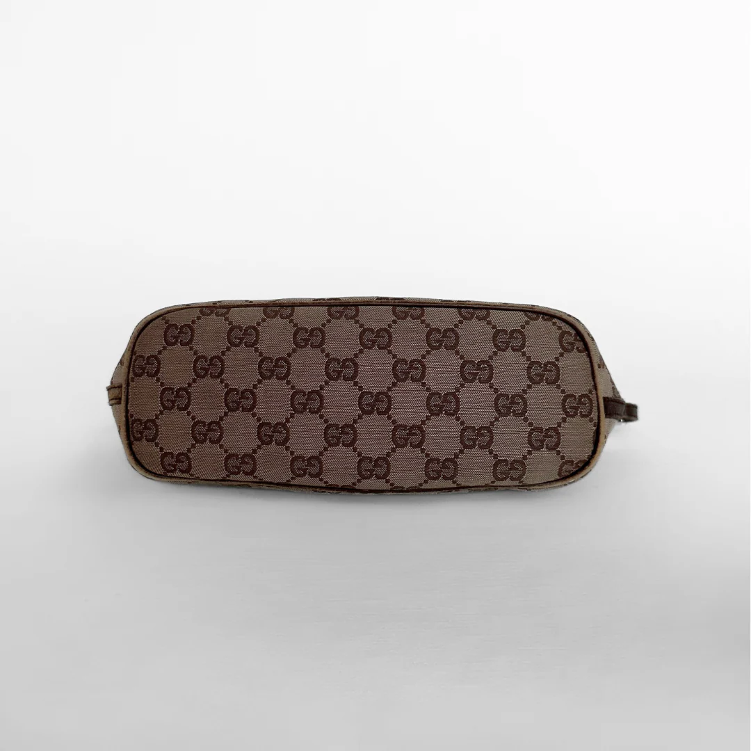 Gucci LS: Gucci Boat Pochette Monogram Canvas - Handbags - Etoile Luxury Vintage