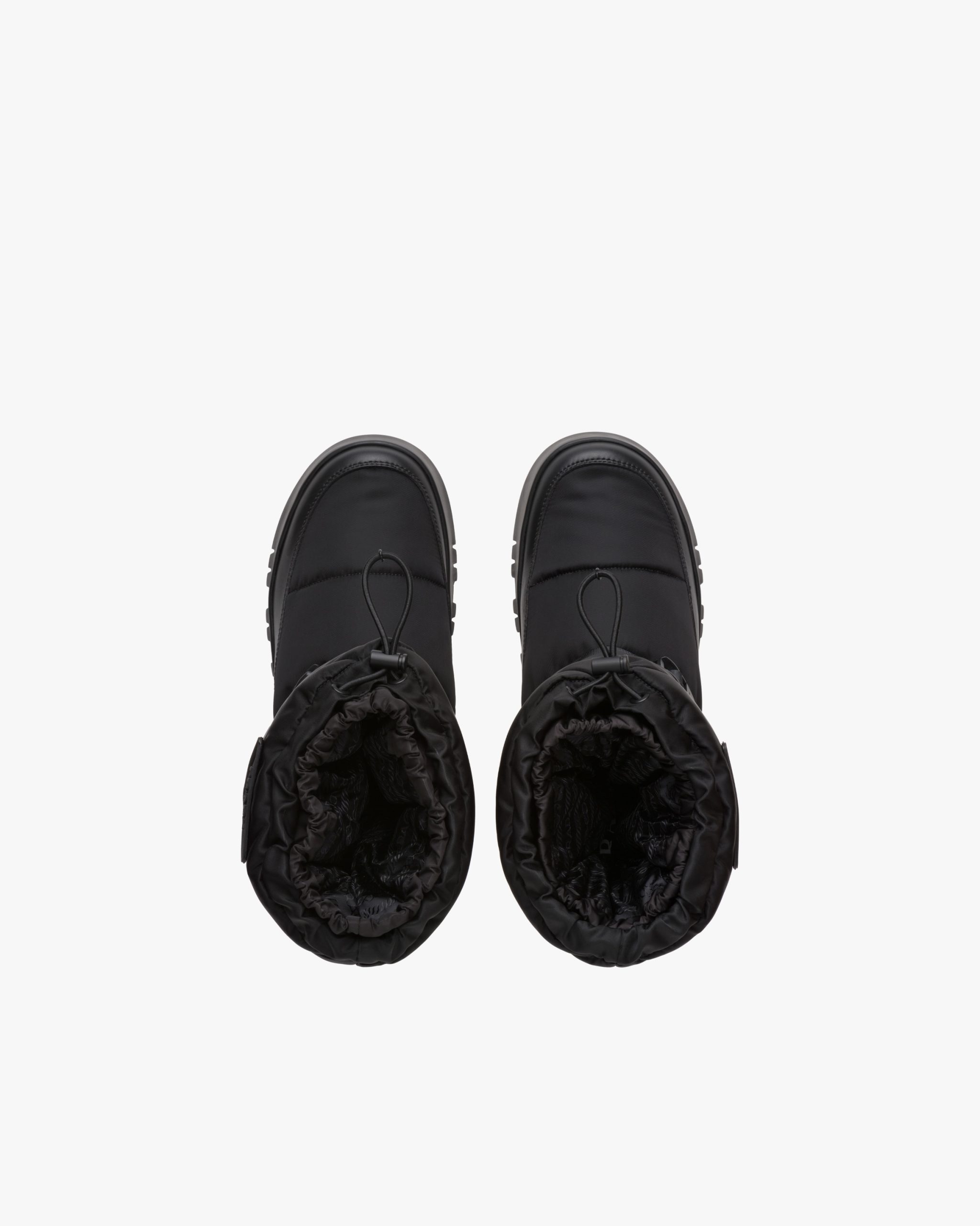 Black Re-Nylon Gabardine booties - Image 3