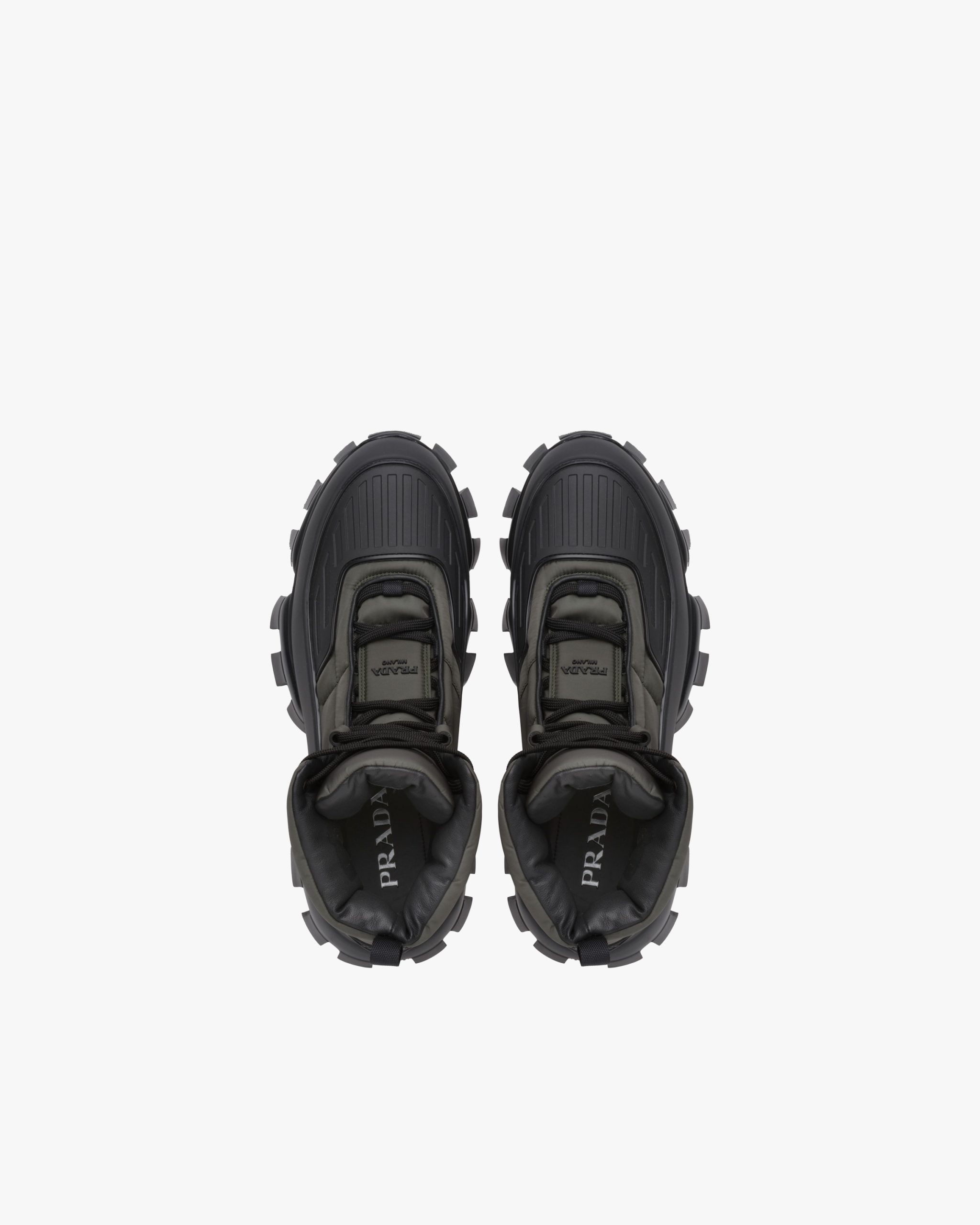 Forest Green/black Prada Cloudbust Thunder sneakers - Image 4