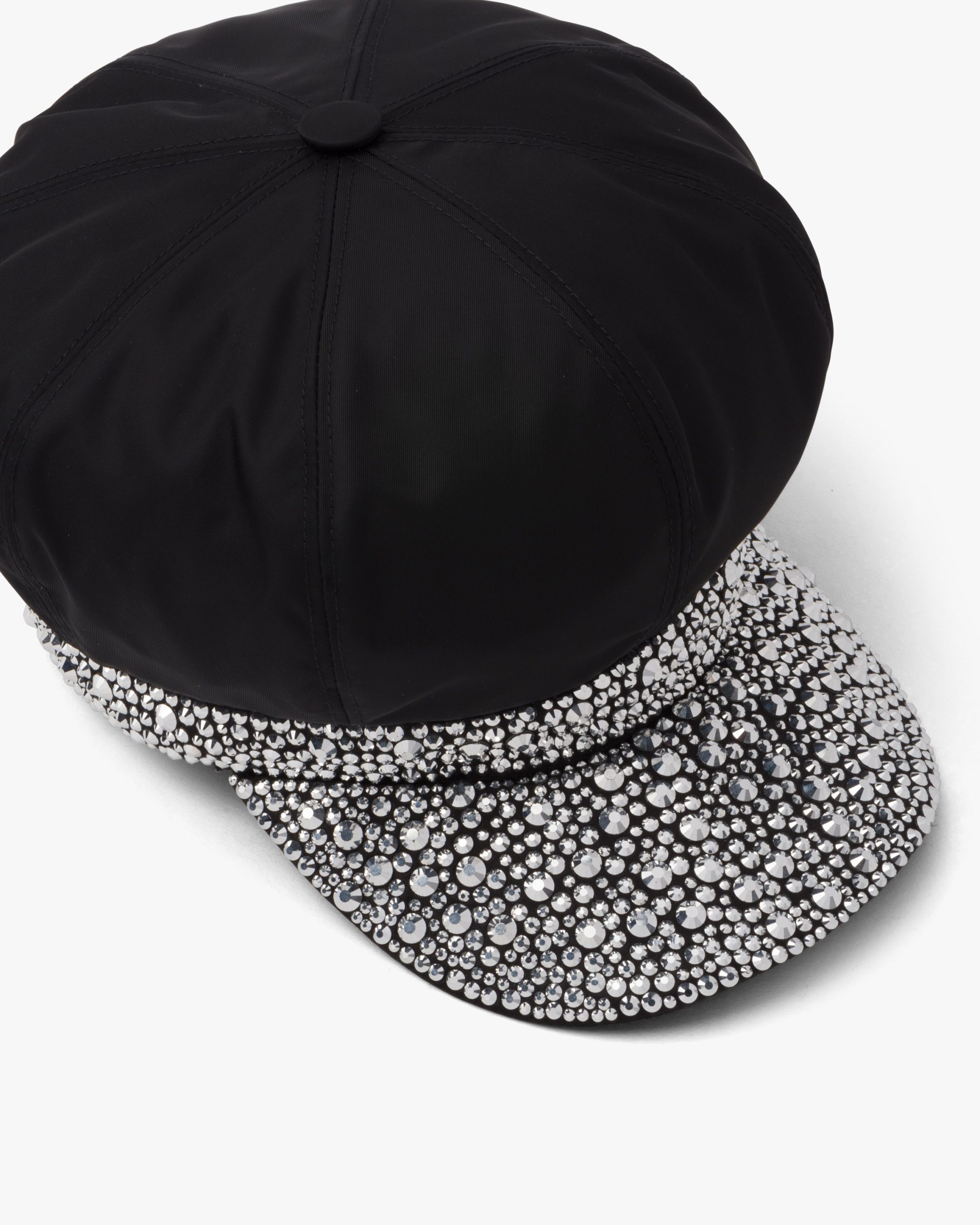 Metal Re-Nylon hat with crystals - Image 4