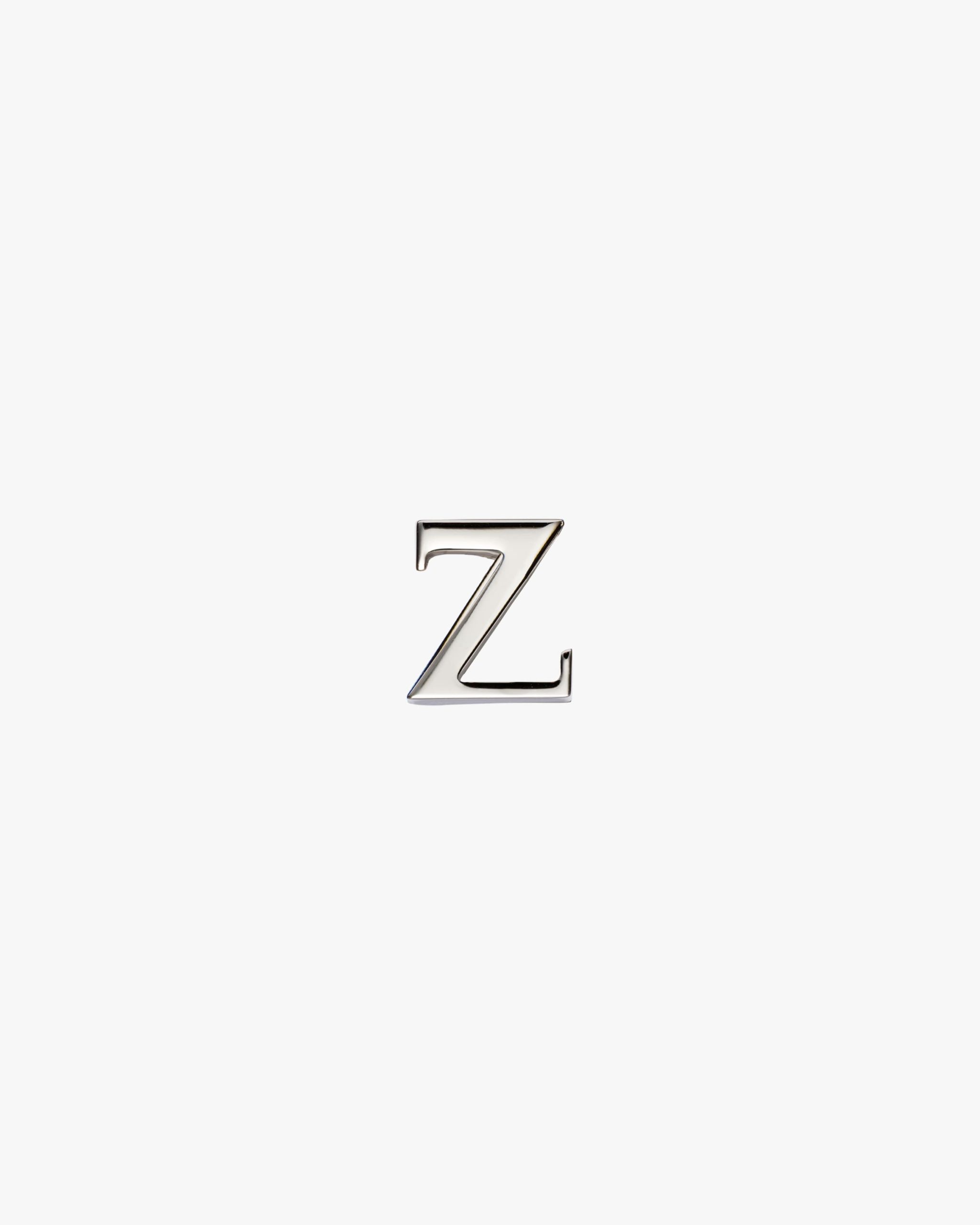 Polished Steel My Character sliding metal letter