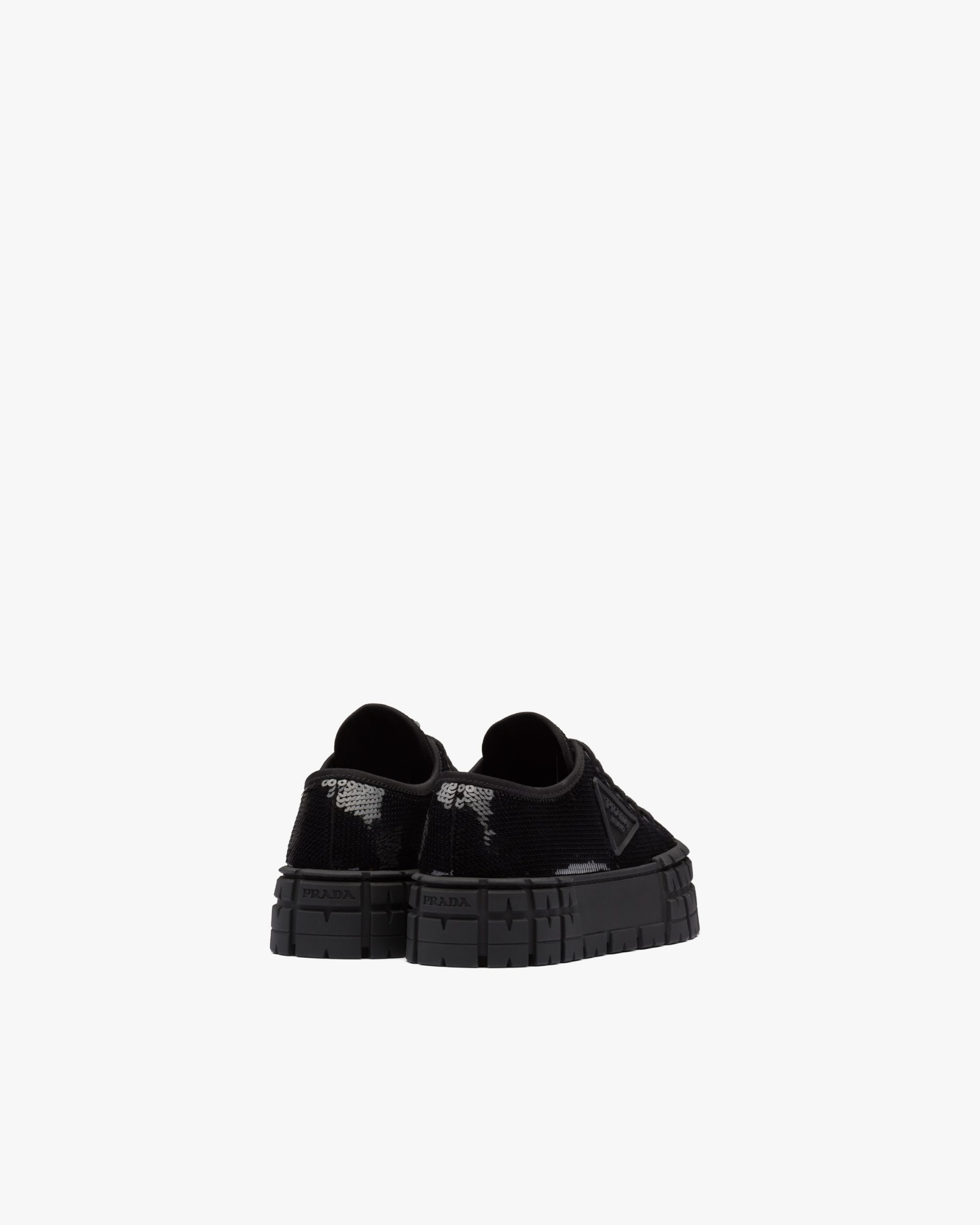 Black Double Wheel sequin sneakers - Image 3