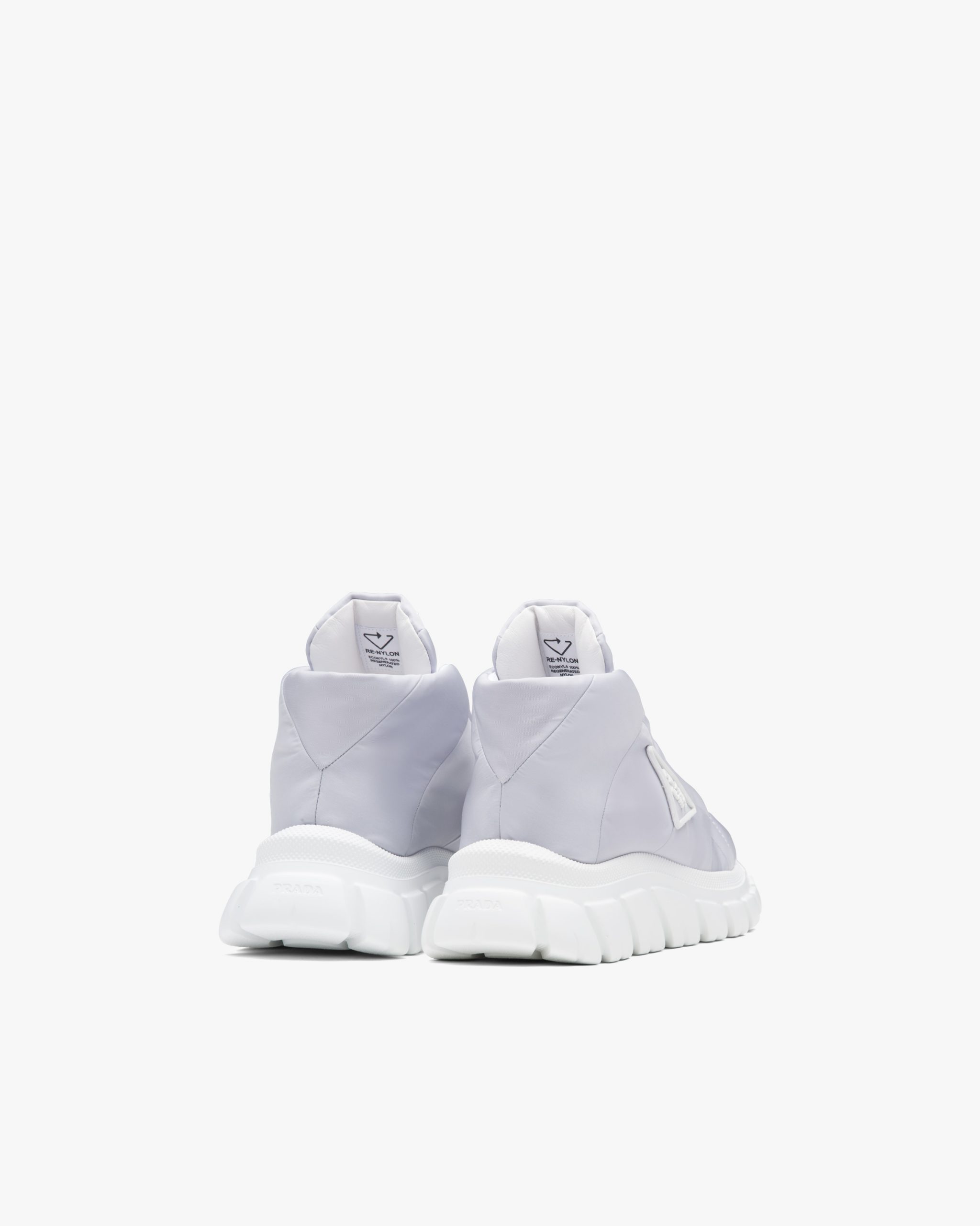 Cornflower Blue Nylon gabardine sneakers - Image 3