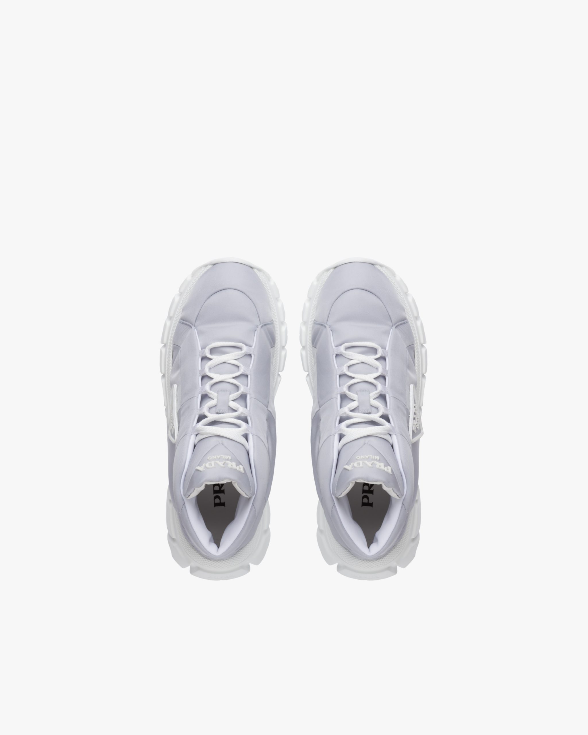 Cornflower Blue Nylon gabardine sneakers - Image 4