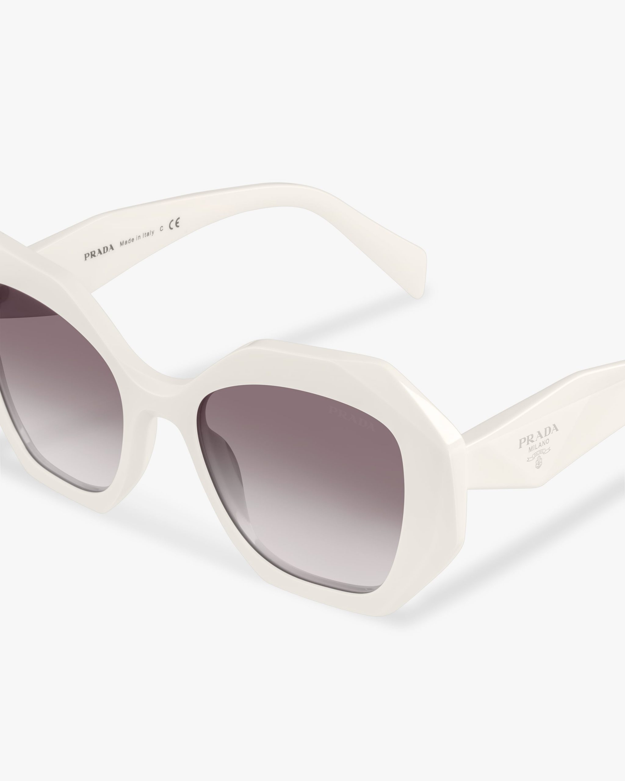 Gradient Slate Gray To Light Blue Lenses Prada Symbole sunglasses - Image 5