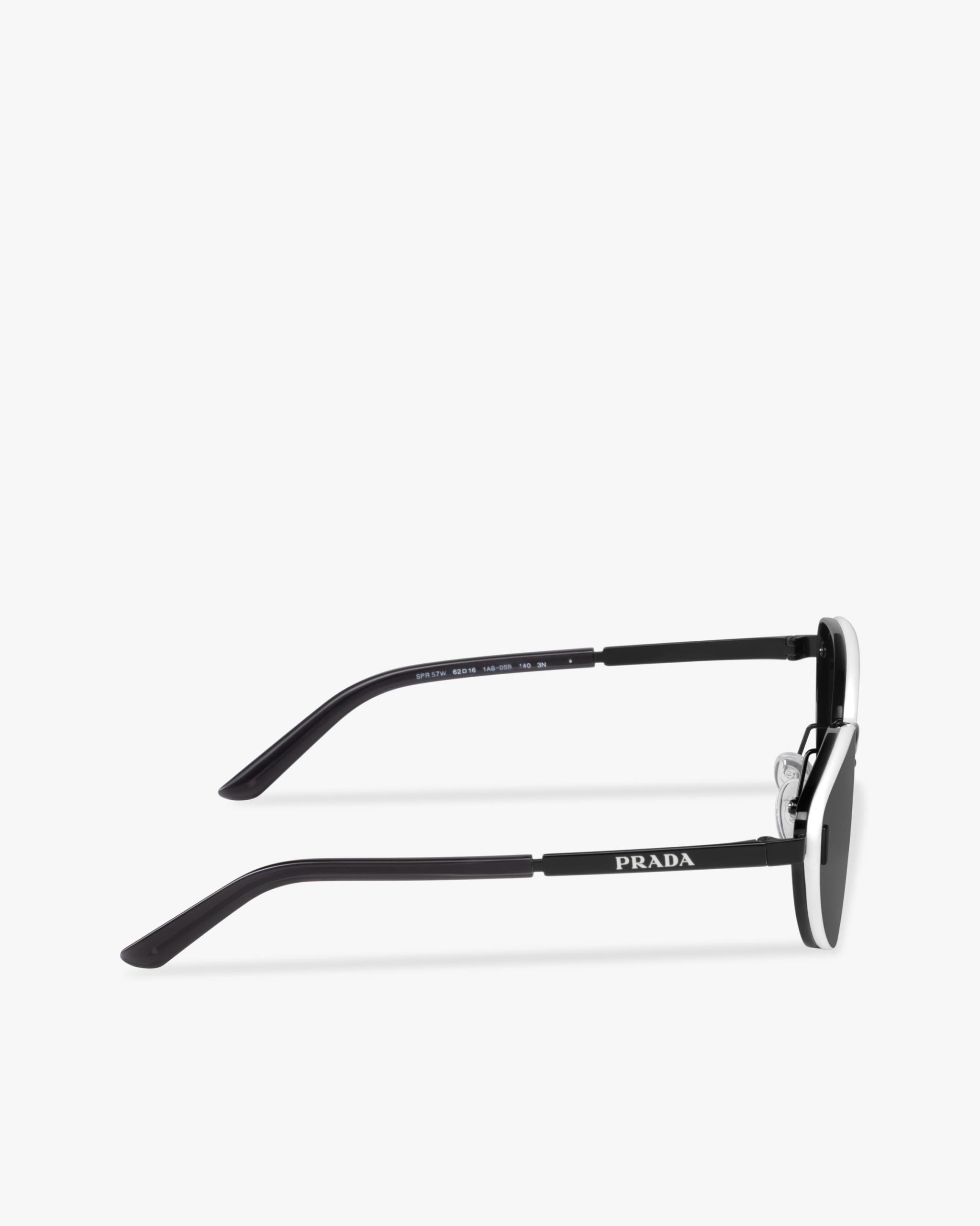 Slate Gray/white Lenses Prada Duple sunglasses - Image 4