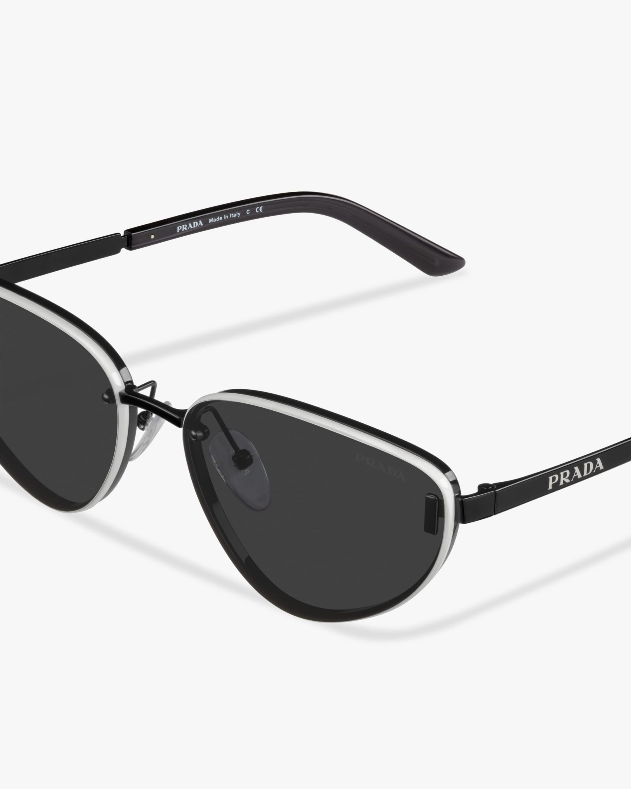 Slate Gray/white Lenses Prada Duple sunglasses - Image 5