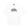BALENCIAGA MEN'S CITIES PARIS T-SHIRT MEDIUM FIT IN WHITE - BAS008