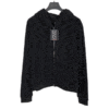 LOUIS VUITTON MONOGRAM FRENCH TERRY ZIP THROUGH HOODIE - LVH047