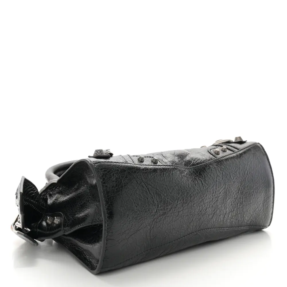 Lushentic Quality Handbags - XS Neo Cagole Black Agneau Arena Leather - Image 6