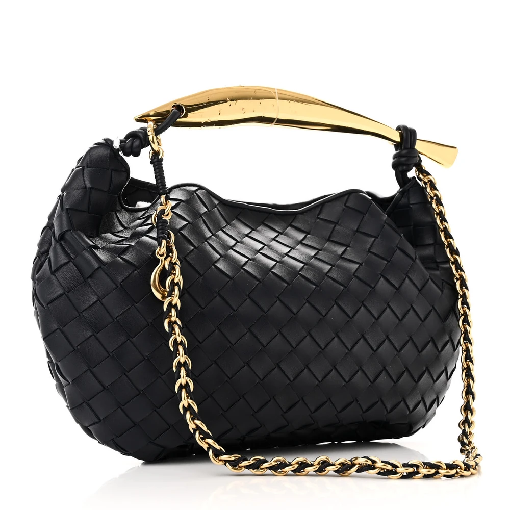Lushentic Grade Handbags - Medium Intrecciato Sardine With Chain Bag - Image 3
