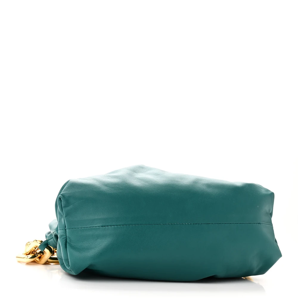 Lushentic Handbags - Medium The Pouch Chain Mallard Calfskin Leather - Image 6