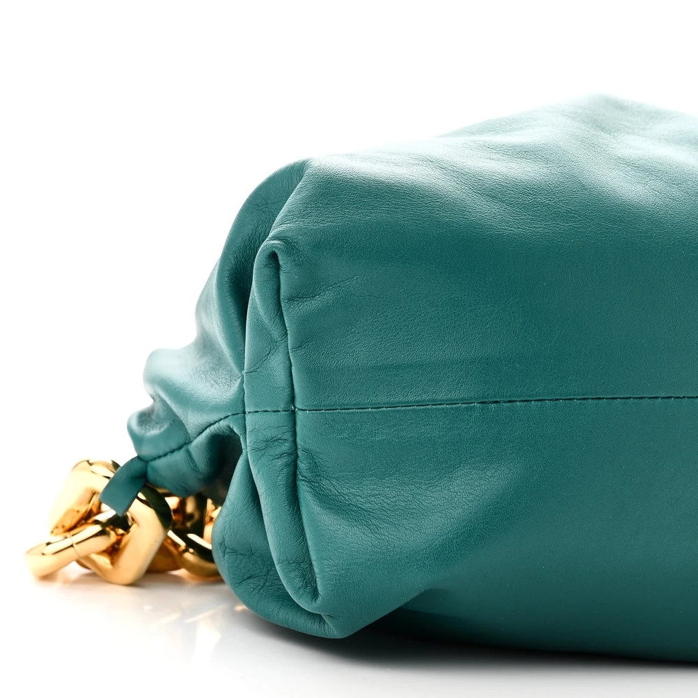 Lushentic Handbags - Medium The Pouch Chain Mallard Calfskin Leather - Image 5