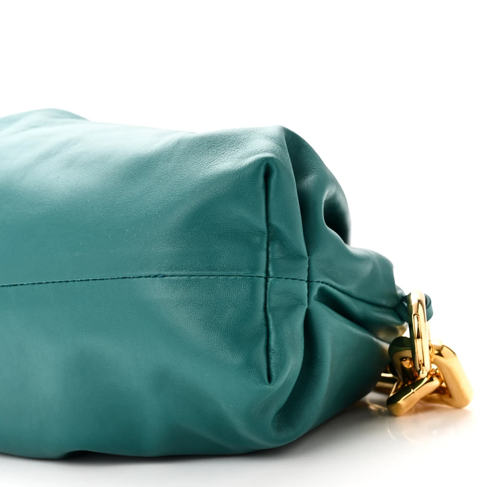 Lushentic Handbags - Medium The Pouch Chain Mallard Calfskin Leather - Image 4