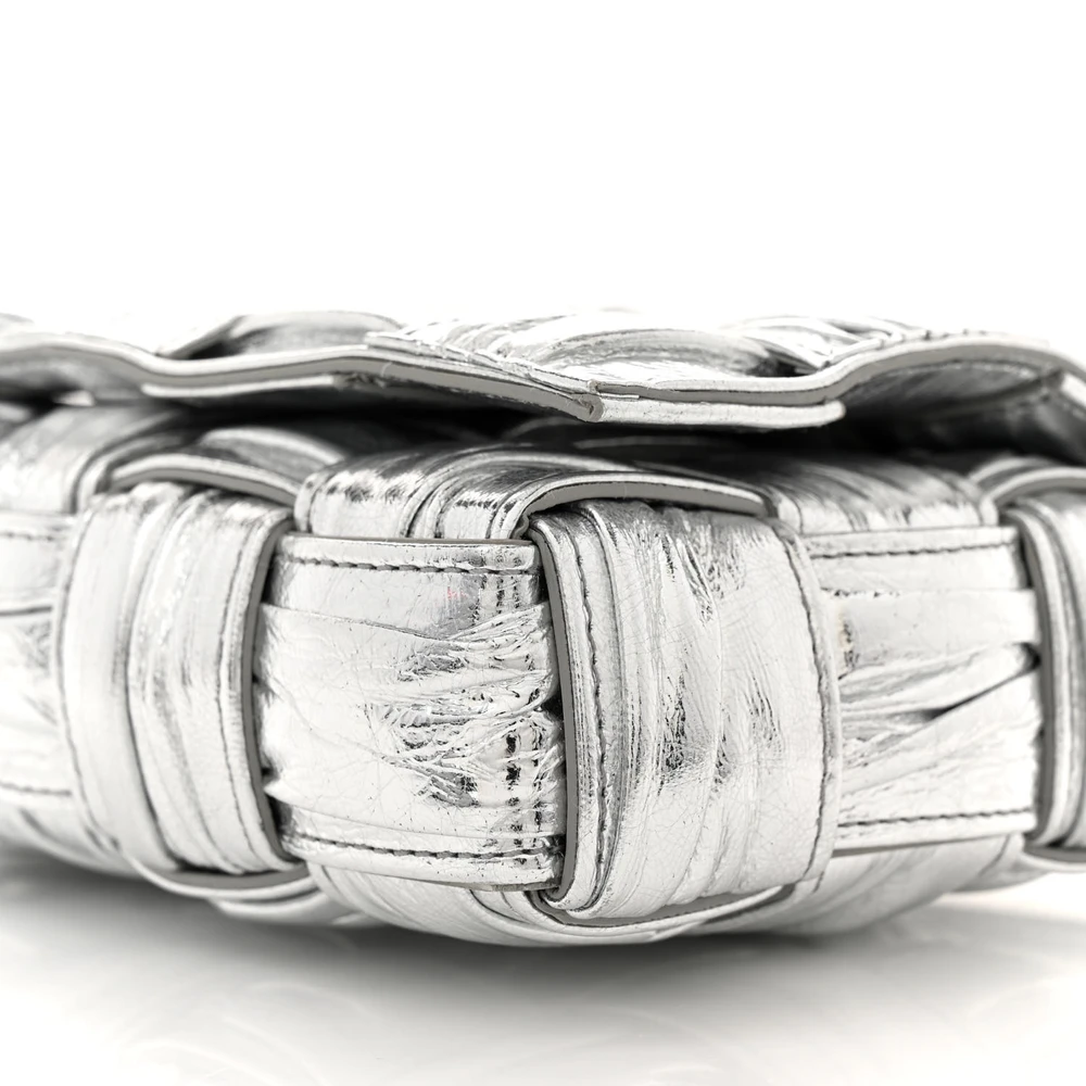 Lushentic Replica Handbags Small Intreccio Plissa Cassette Bag - Image 5