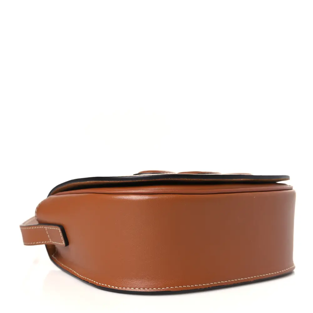Lushentic Replicas Small Cuir Triomphe Folco Crossbody Bag Tan Smooth - Image 6