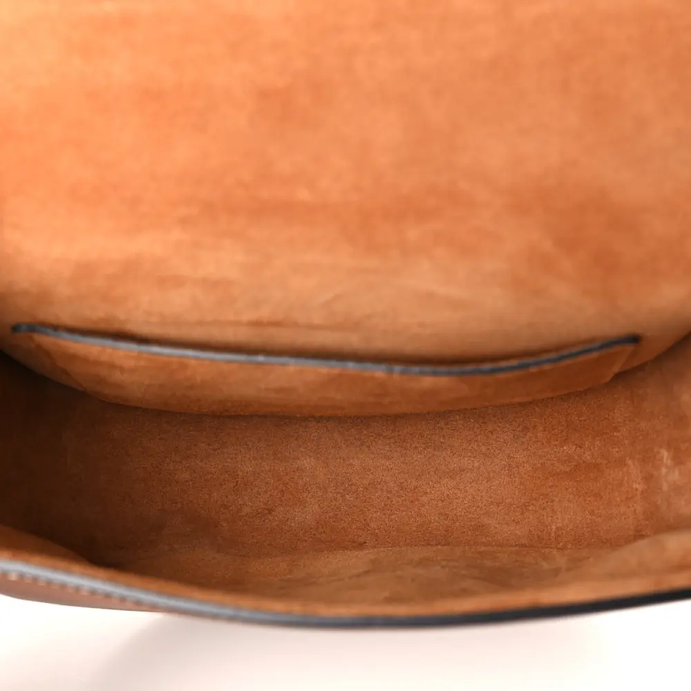 Lushentic Replicas Small Cuir Triomphe Folco Crossbody Bag Tan Smooth - Image 7