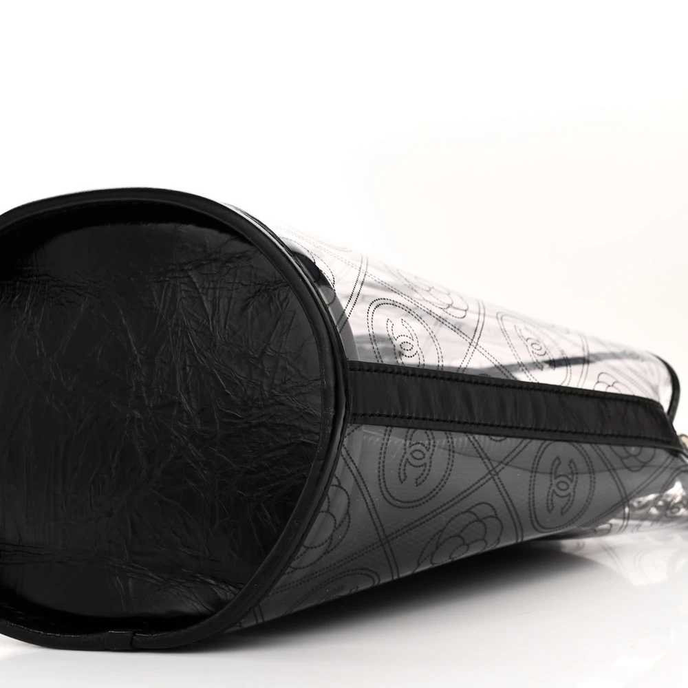 Lushentic Quality Handbags - Black Quilted Bucket Bag in Calfskin - Image 5