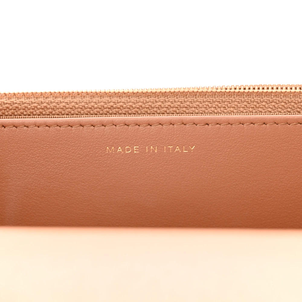 Lushentic Designer Wallet on Chain - Chanel 19 Small Brown Lambskin - Image 8