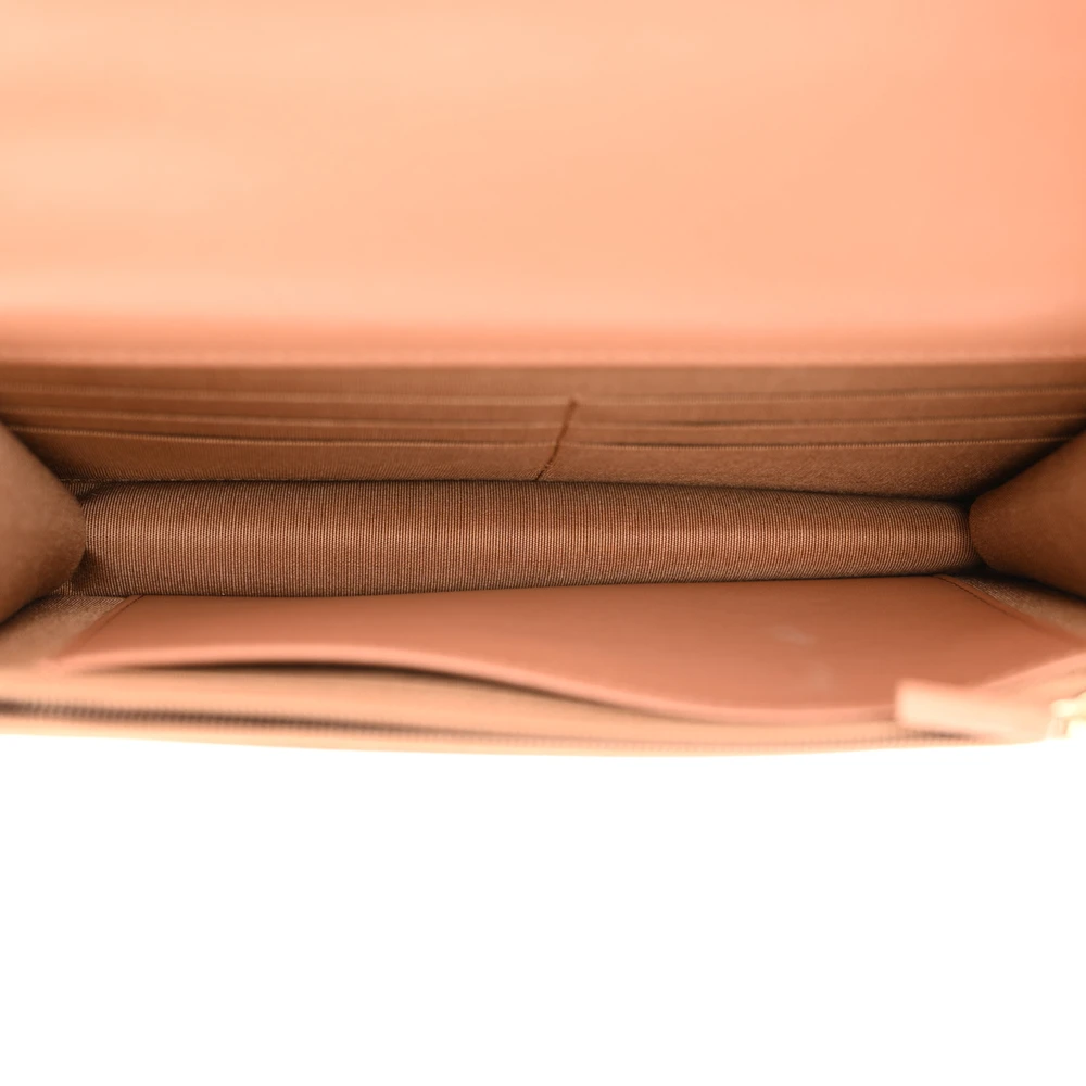 Lushentic Designer Wallet on Chain - Chanel 19 Small Brown Lambskin - Image 7