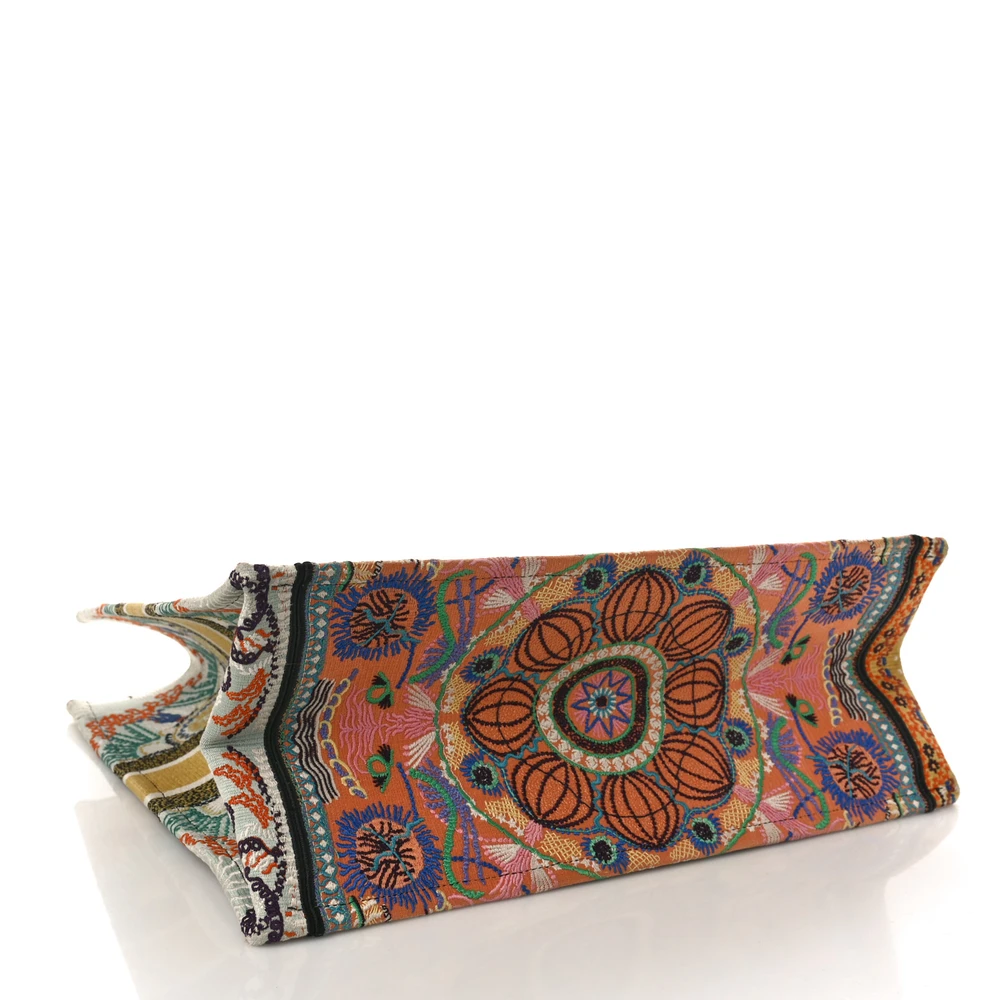 Lushentic Designer Large Lights Book Tote - Multicolor Canvas - Image 5