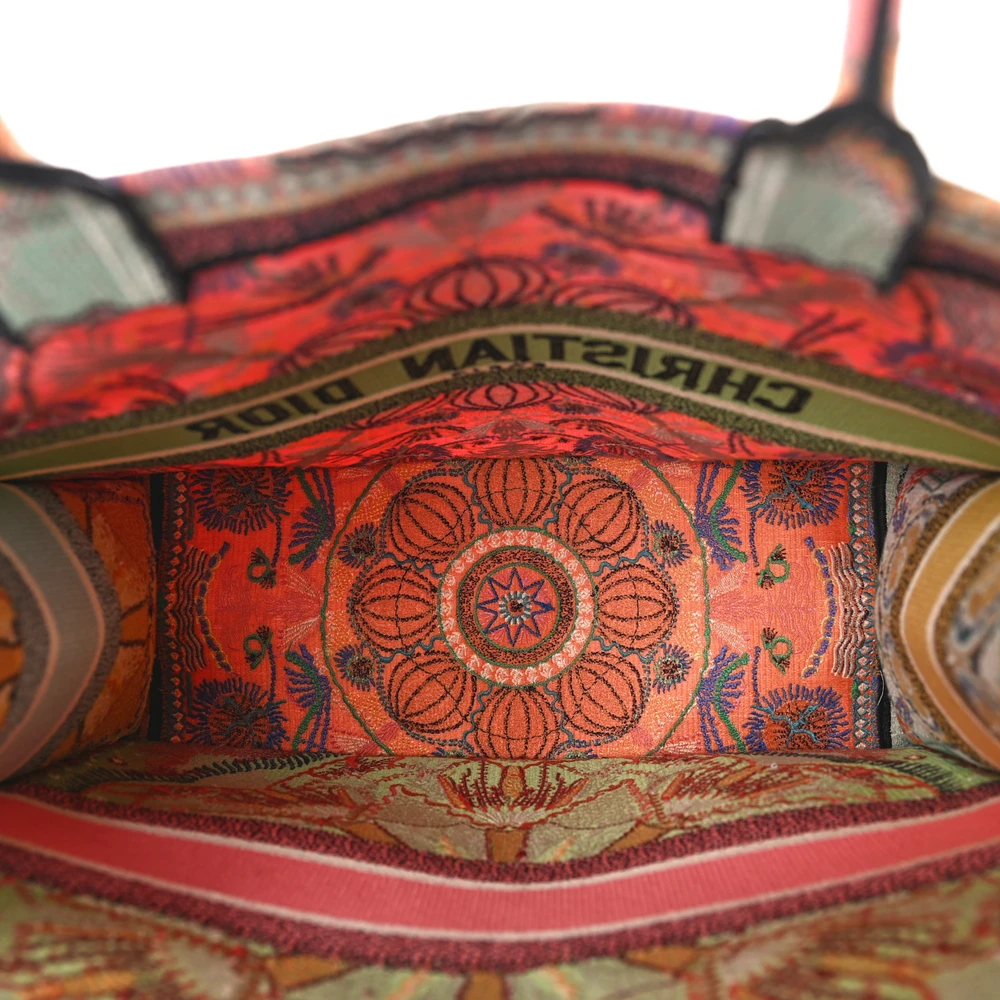 Lushentic Designer Large Lights Book Tote - Multicolor Canvas - Image 6