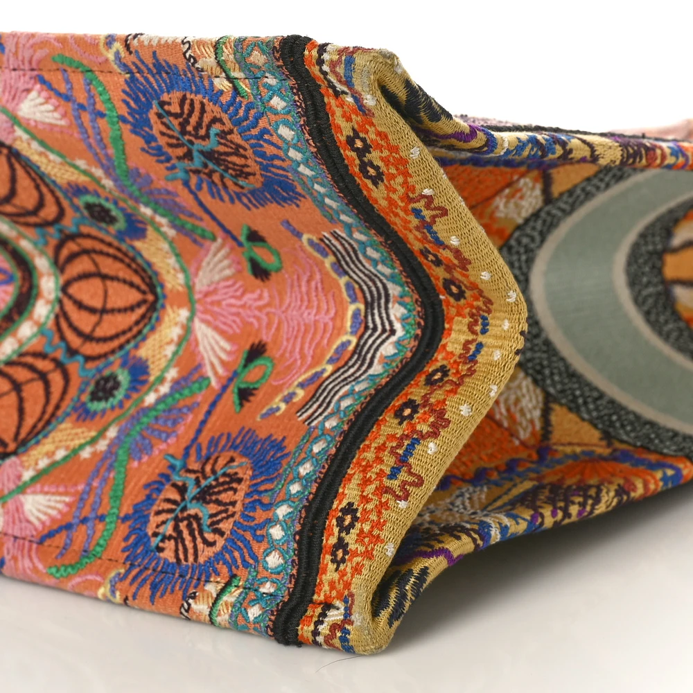 Lushentic Designer Large Lights Book Tote - Multicolor Canvas - Image 4