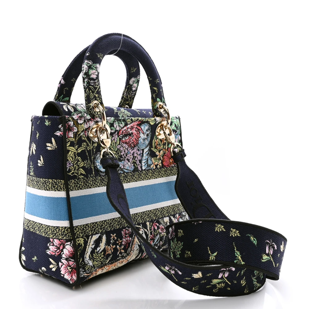 Lushentic Reviews: Lady D-Lite Blue Multicolor Embroidered Canvas - Image 3