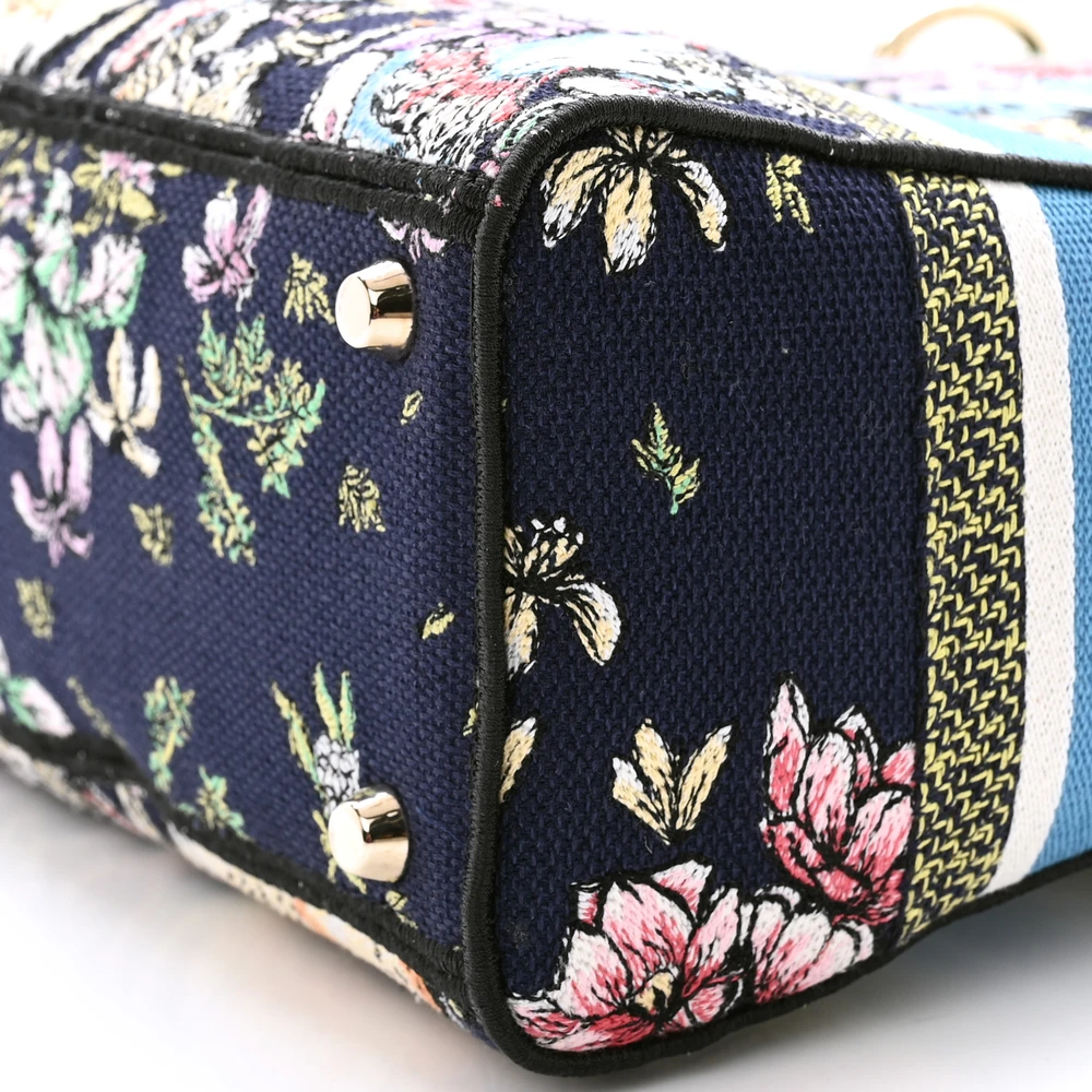 Lushentic Reviews: Lady D-Lite Blue Multicolor Embroidered Canvas - Image 5