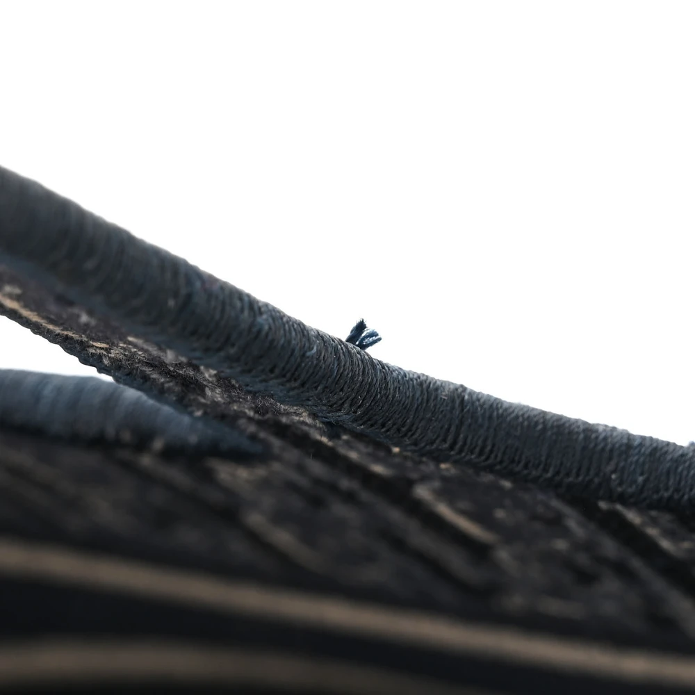 Lushentic Quality Bags: Mini Book Tote Blue Velvet Oblique Embroidered - Image 8