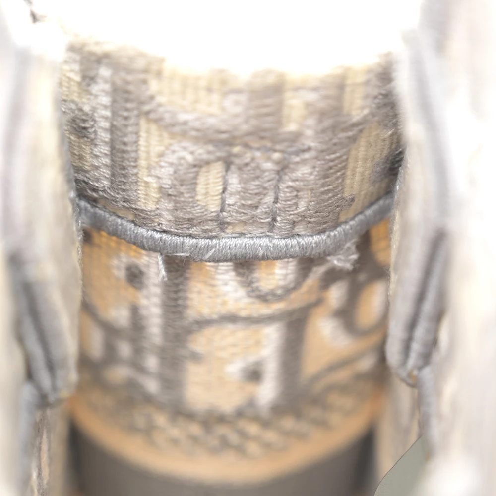 Lushentic Replica Mini Book Tote Phone Bag Grey Oblique Canvas - Image 8