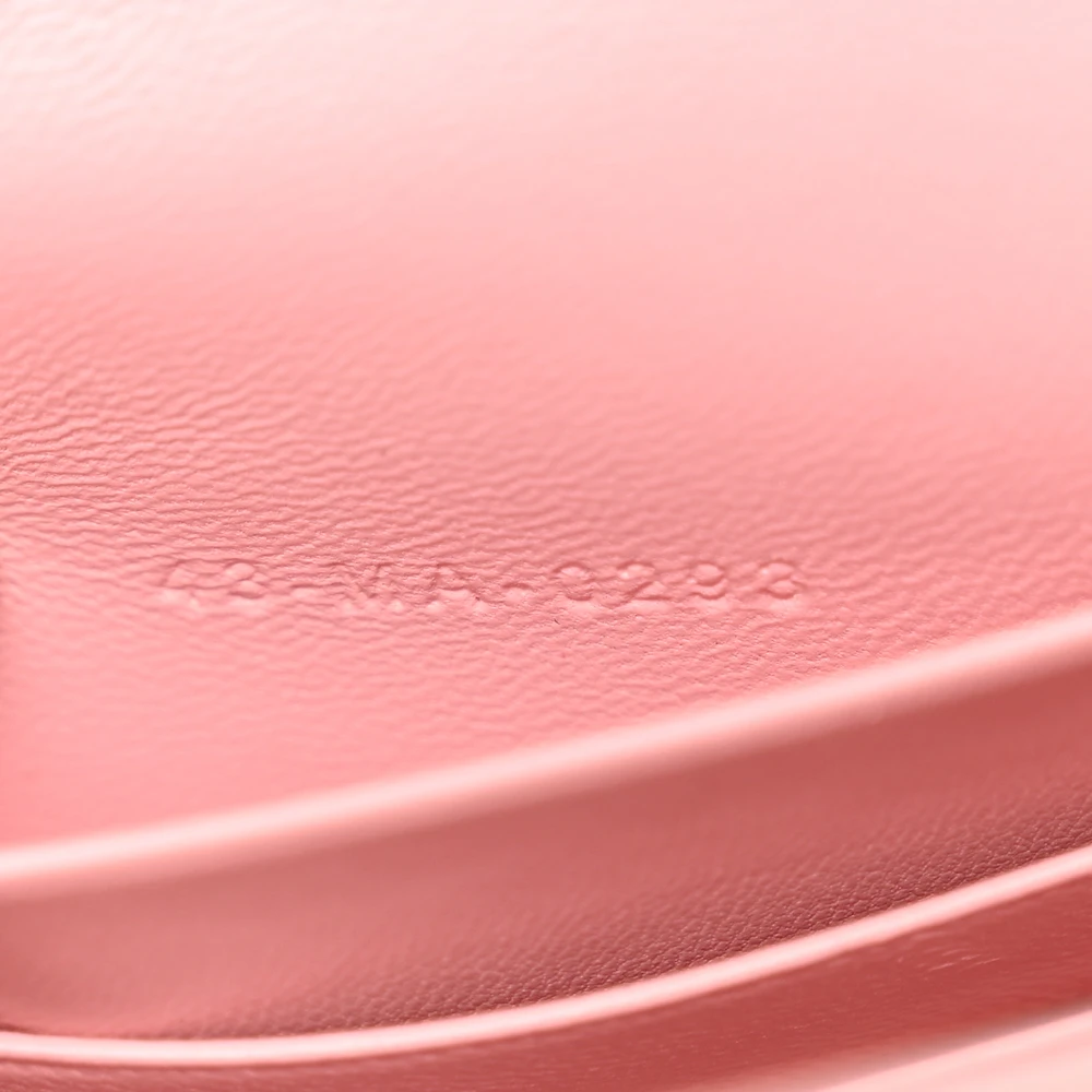 Lushentic Handbags Mini My Dior Clutch in Antique Pink Cannage Leather - Image 9
